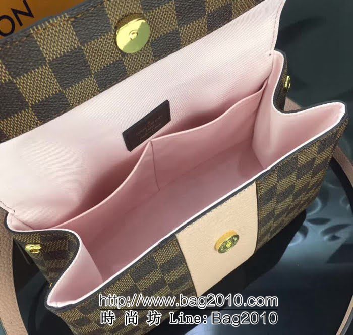 路易威登LV頂級原單N41073黑色Bond Street BB手提斜跨包 YDH1603